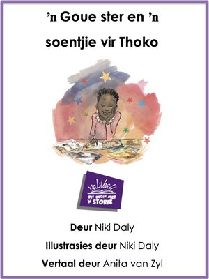 cover image of A Gold Star and a Kiss for Thoko (Afrikaans)